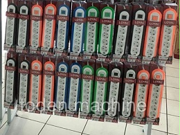 Electric plug packaging box
