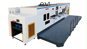 Automatic High Frequency die cut PET boxes sheet Machine
